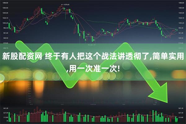 新股配资网 终于有人把这个战法讲透彻了,简单实用,用一次准一次!