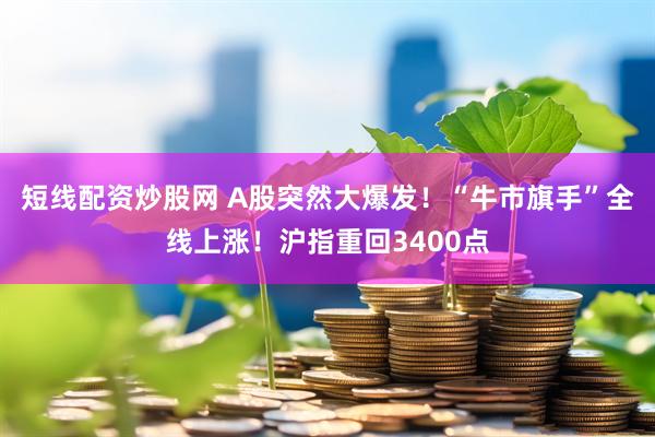 短线配资炒股网 A股突然大爆发！“牛市旗手”全线上涨！沪指重回3400点